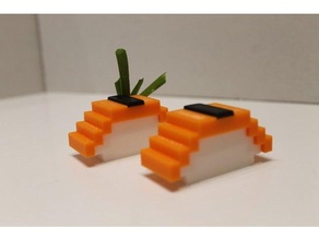 modular nigiri seaweed sushi 3d systems creality ender 3 pro food japan japanese lego technic stamp 3d print model - Mito3D