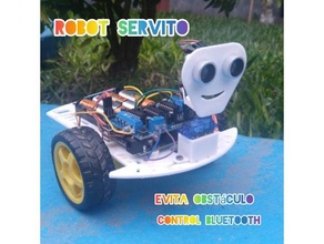 servis robot eğitici arduino 3d print model - Mito3D