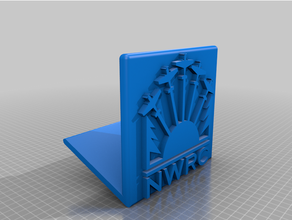 nwrc 3d imprimable plaque 3d print model - Mito3D