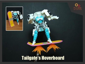 transformers hoverboard tailgate 3d print model - Mito3D