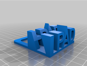 iPad Schreibtisch Stand 3d print model - Mito3D