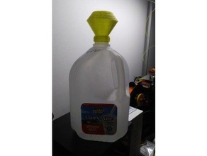 milk jug watering 3d print model - Mito3D