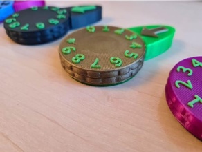 clicky life counter 3d print model - Mito3D
