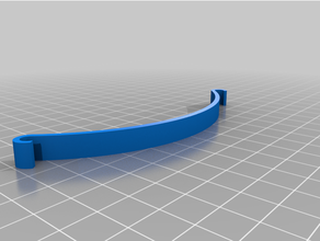 vereinfacht chirurgisch Maske Clip Linderung Gurt 3d print model - Mito3D