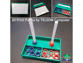 abaco abacus teldon tens units unit 3d print model - Mito3D