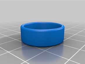 anel Tamanho 9 personalizado 3d print model - Mito3D
