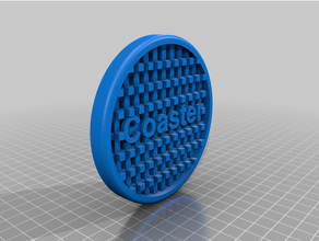 sottobicchiere 4in 3d print model - Mito3D