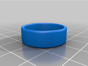 size 105 customized ring edge 3d print model - Mito3D