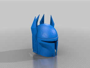 maul mandalorian casco 3d print model - Mito3D