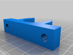burley base plana grampo 3d print model - Mito3D