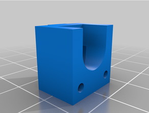 anycubic Kossel mini profil terminus monter 3d print model - Mito3D