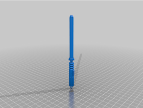pic's lightsaber pen bic disney light saber 3d print model - Mito3D