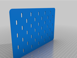 personalizado skadis compatibledwd pegboard 3d print model - Mito3D