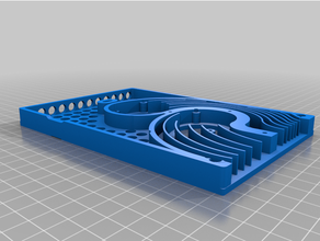 ender 3 fan cover spacer 3d print model - Mito3D
