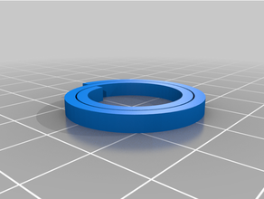registro personalizado espiral gerador 3d print model - Mito3D