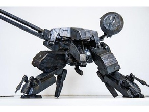 metal engrenagem rex 3d print model - Mito3D