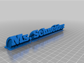 customized sweeping platems 3d print model - Mito3D