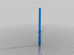 asoka's light saber pen asoka bic lightsaber 3d print model - Mito3D