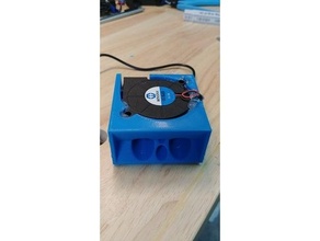 ender3 board fan blower duct cooler cooling creality ender 3 mount 3d print model - Mito3D