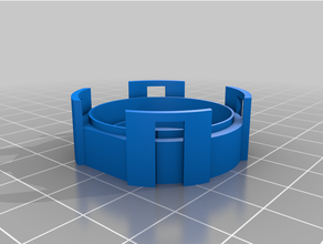 nerf rival knockout plunger cap 3d print model - Mito3D