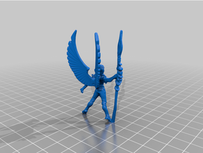 kelda kyrie warrior heroscape 3d print model - Mito3D