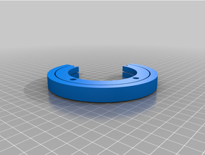 mminey customized parametric slew bearing 3d print model - Mito3D
