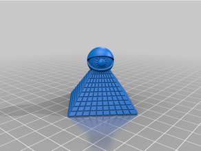 pirâmide olho 3d print model - Mito3D