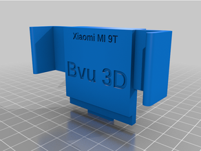 personalizzato universale ricarica dock xiomi mi 9t 3d print model - Mito3D