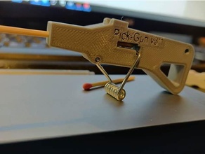 toothpick launcher 3d print model - Mito3D