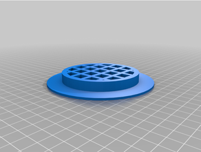 chuveiro drenar cobrir bainha 3d print model - Mito3D