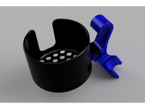 taza soporte bosque strathcona plegable silla cámping posavasos yeti 3d print model - Mito3D