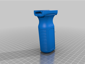 foregrip nerf trilho 3d print model - Mito3D