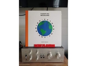 spielen Vinyl Aufzeichnung Stand Halter Unterstützung Musik Aufzeichnungen 3d print model - Mito3D