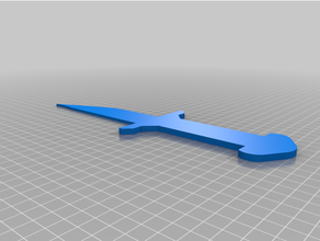 tür bıçak proje 3d print model - Mito3D