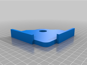 özelleştirilmiş nihai yuvarlak corner10r jig yönlendirici 3d print model - Mito3D