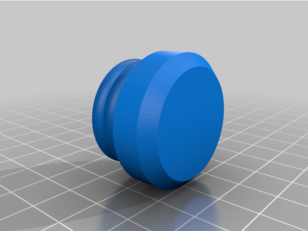 plug hidden tube 3D print model - Mito3D