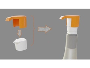 rivateur pour kit distribution hydro-alcoolique 3d print model - Mito3D