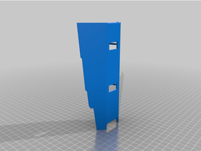 flower box water chute barrier 3d print model - Mito3D