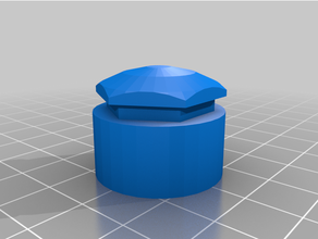 trancando roda parafuso cobrir bainha porca 3d print model - Mito3D