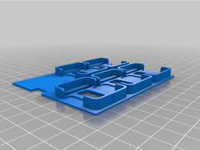 nintendo değiştirmek oyun kart durum kılıf Amerika 2 parçalar 3d print model - Mito3D
