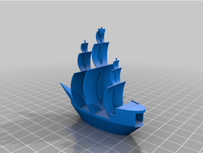 3d navire 3d print model - Mito3D