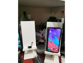 support smartphone holder stand 3d print model - Mito3D