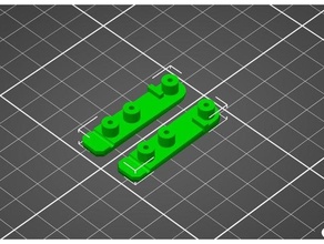 durafly tundra v2 gear screw cover replacement 3d print model - Mito3D