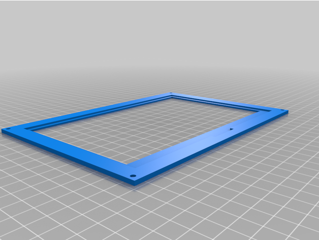 smaller version '75 eink waveshare frame 3D print model - Mito3D