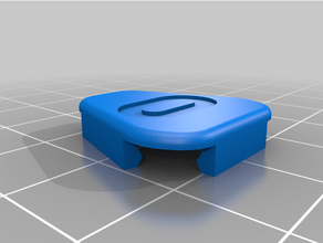Oculus dokunma kayış kolay geçmek clip arayış yarık 3d print model - Mito3D