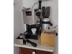 manipulieren Halter Unterstützung Gaggia klassisch Kaffee 3d print model - Mito3D