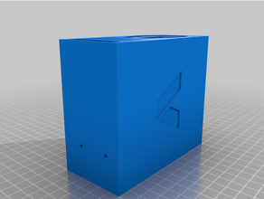 power source cover 3d print model - Mito3D