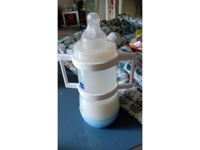 poignard biberon adaptable bébé bebe bouteille 3d print model - Mito3D