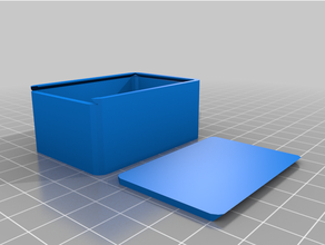 özelleştirilmiş parametrik yuvarlak sürgülü Kutu 3d print model - Mito3D