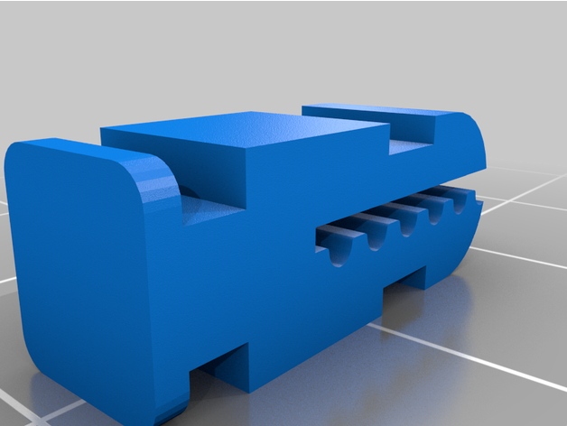 gt2 Gürtel sperren Clip 3D print model - Mito3D